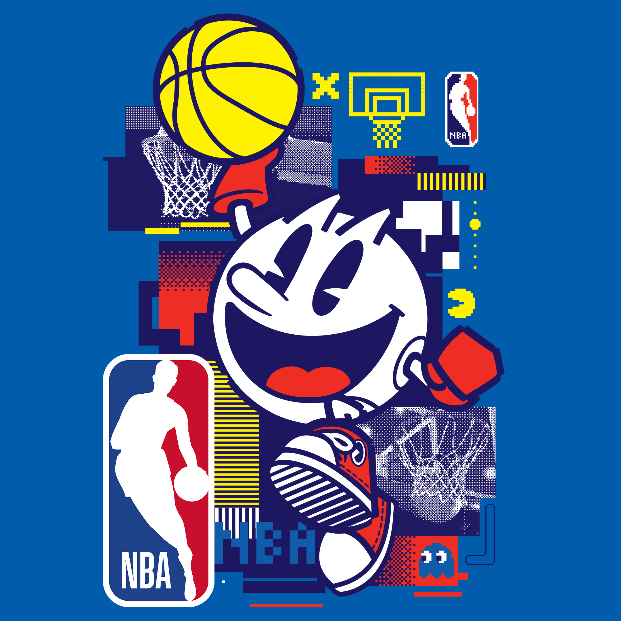 Bandai Namco S Associe Avec La Nba Pour Les 40 Ans Du Jeu Video Pac Man Sportsmarketing Fr