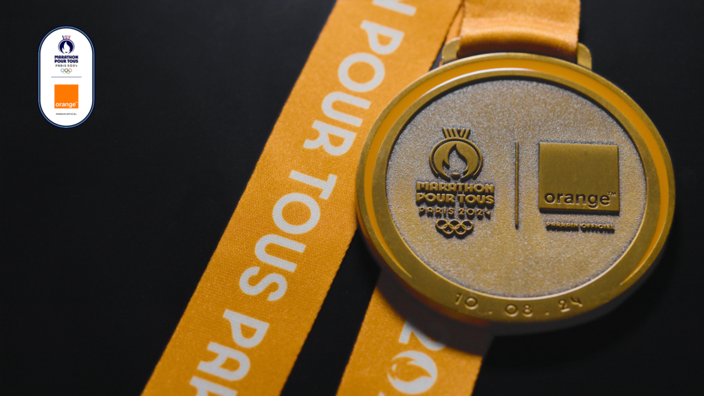 Orange unveils the official medals for the 2024 Paris Marathon Pour ...