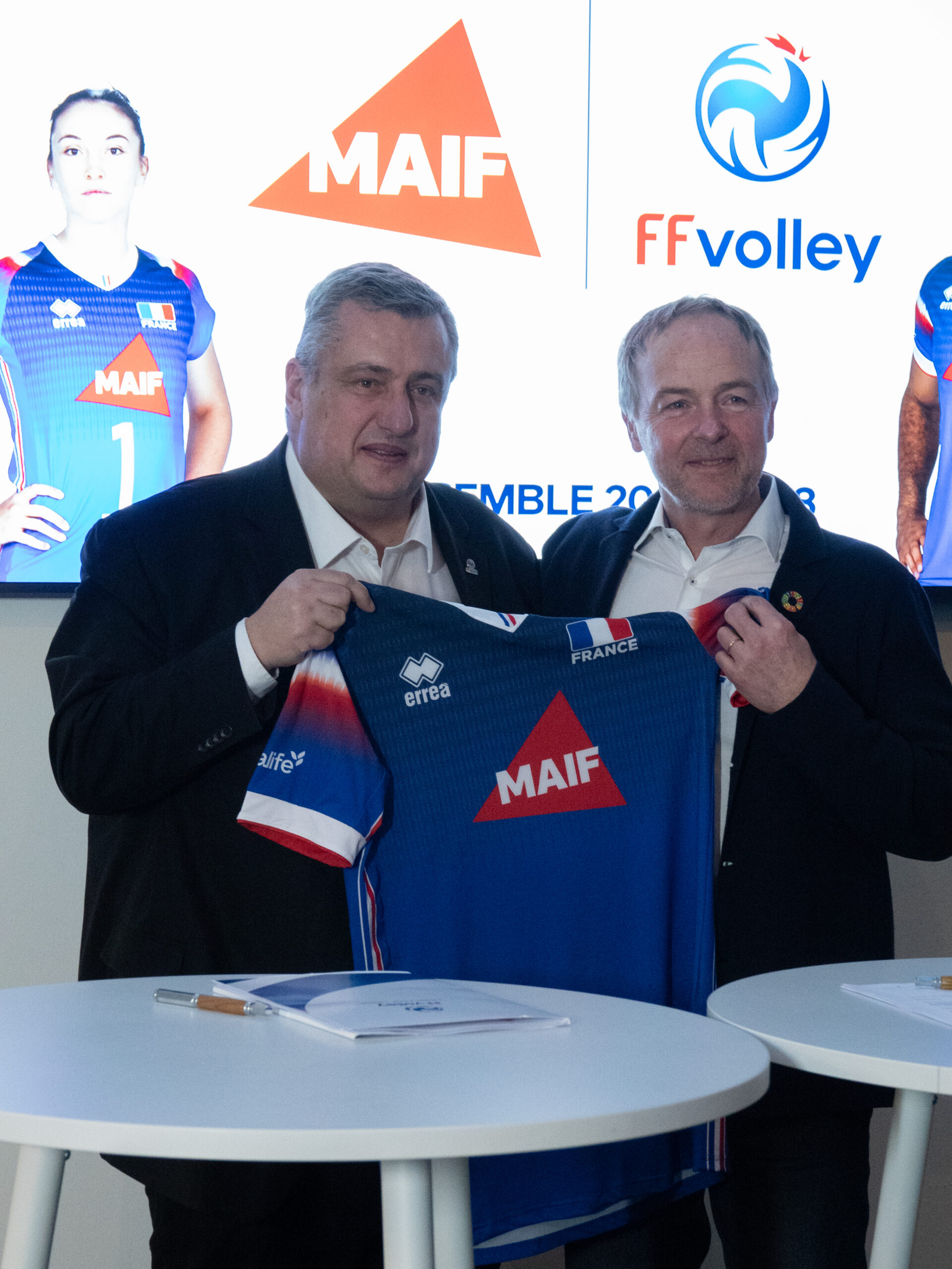 La MAIF renouvelle son partenariat avec la  Fédération Française de Volley pour 4 ans