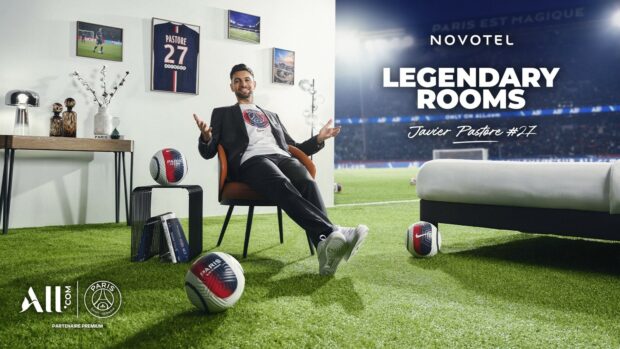 Novotel et le Paris Saint-Germain présentent les chambres « Legendary Rooms »